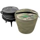 Camp Cover Potjie Cover 3-Leg No. 3 Polyester Camo ( 32.5 x 22 x 39 cm ) 